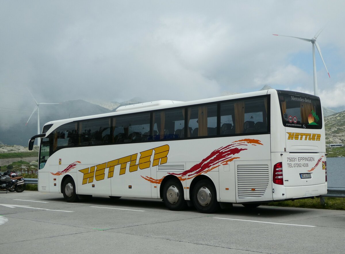 (252'871) - Aus Deutschland: Hettler, Eppingen - HN-AA 8200 - Mercedes am 23. Juli 2023 in Gotthard, Passhhe