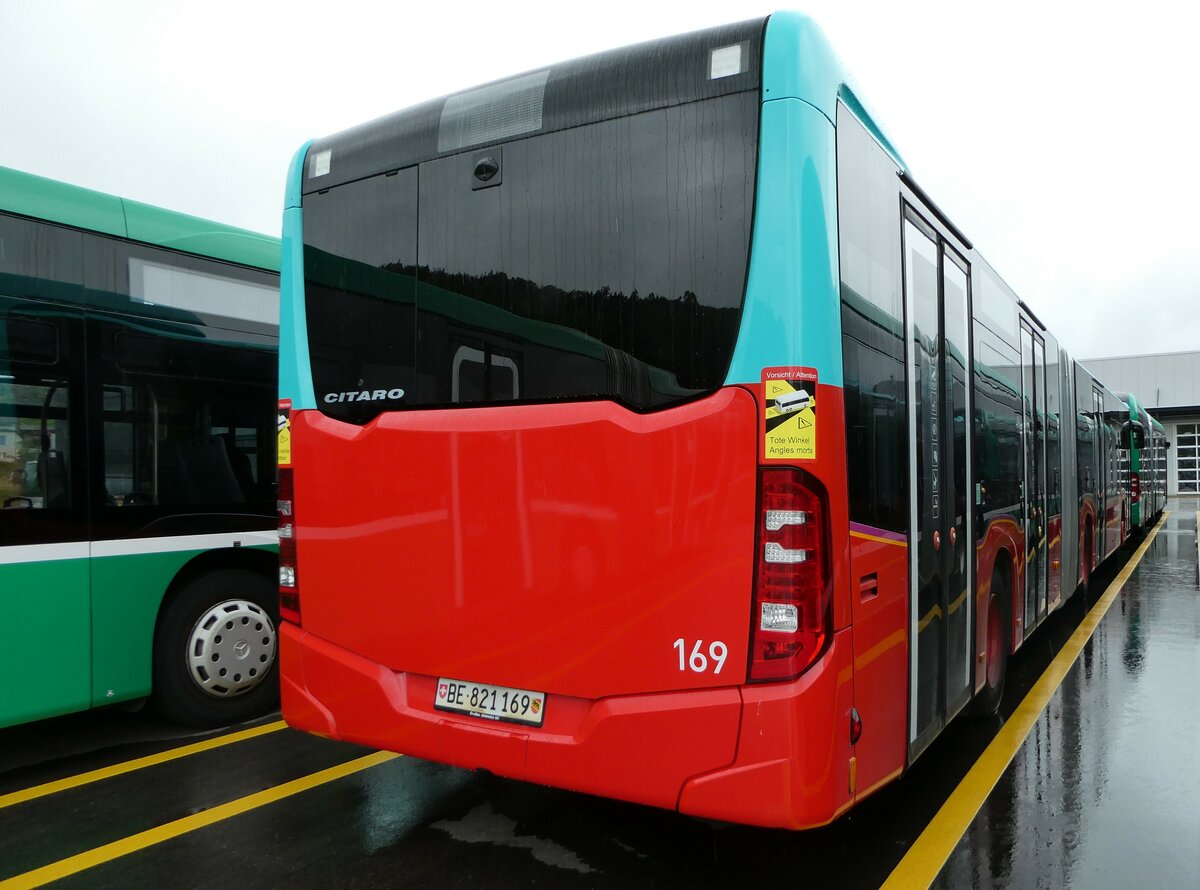 (253'491) - VB Biel - Nr. 169/BE 821'169 - Mercedes am 6. August 2023 in Winterthur, EvoBus