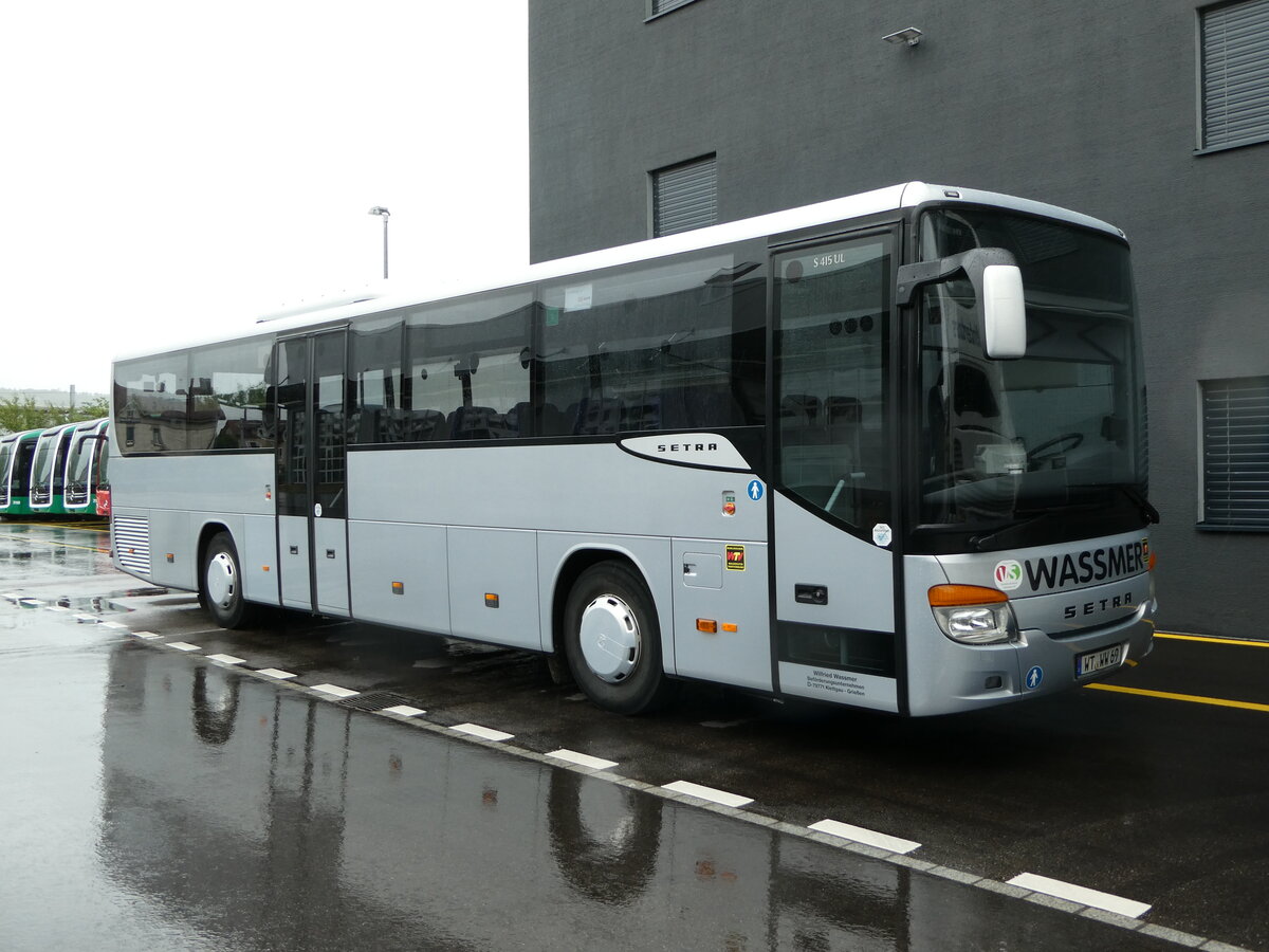 (253'508) - Aus Deutschland: Wassmer, Klettgau - WT-WW 69 - Setra am 6. August 2023 in Winterthur, EvoBus