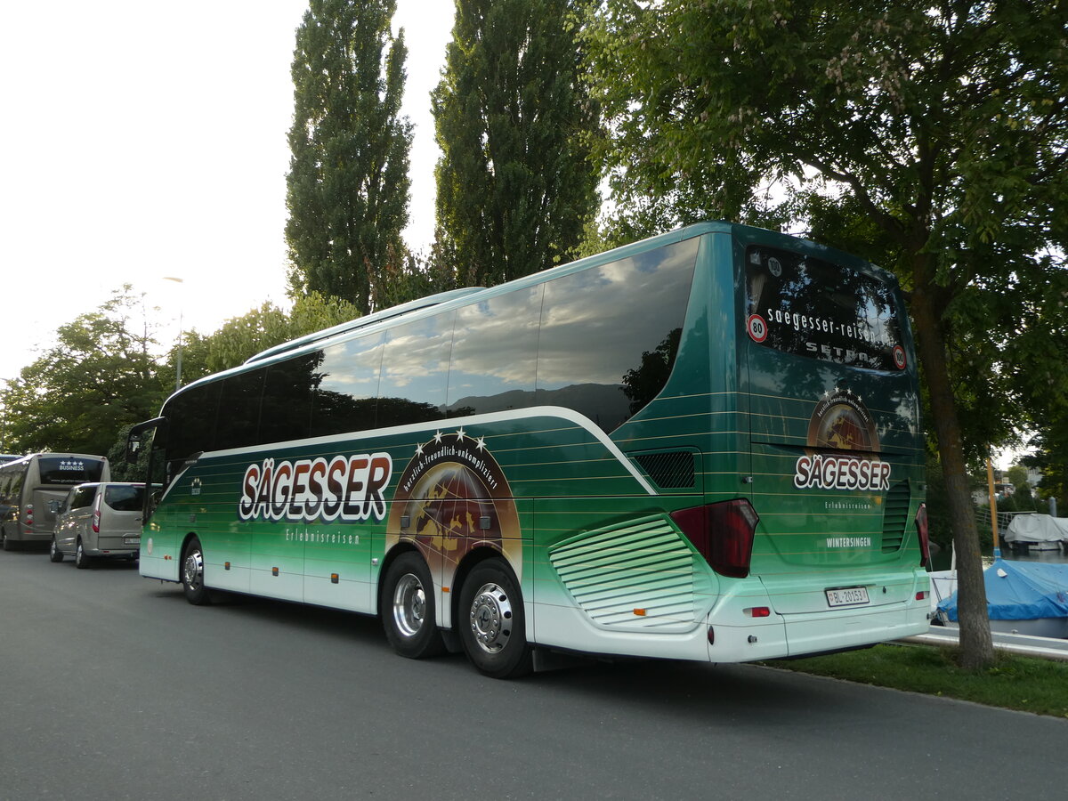 (253'758) - Sgesser, Wintersingen - Nr. 9/BL 20'153 - Setra am 12. August 2023 in Thun, Strandbad