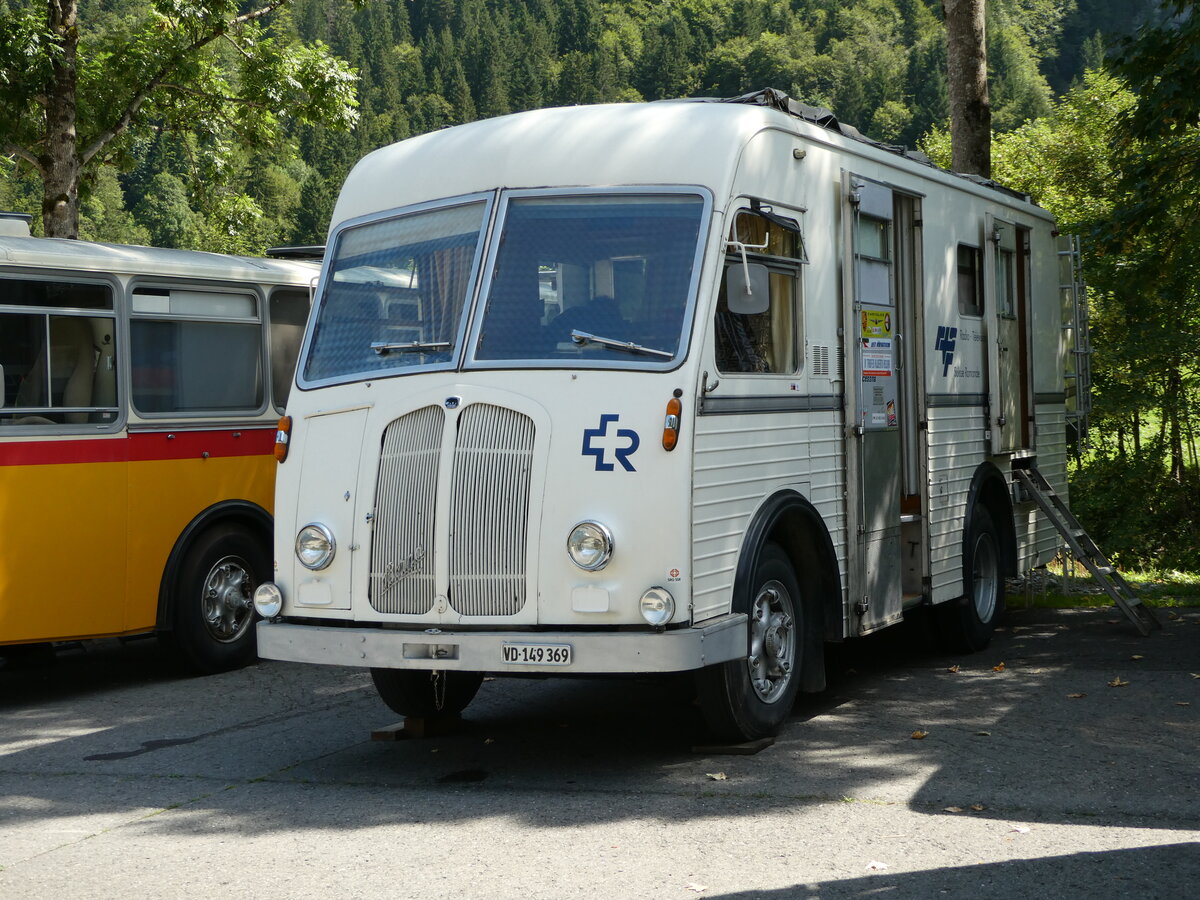 (253'959) - Gertsch, Wollerau - VD 149'369 - Berna (ex SSR, Lausanne) am 19. August 2023 in Hoch-Ybrig, Talstation Weglosen