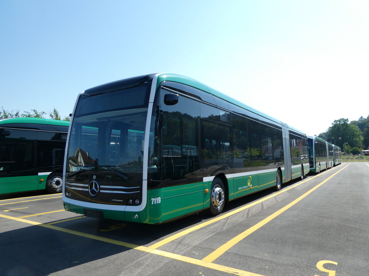 (254'079) - BVB Basel - Nr. 7119 - Mercedes am 21. August 2023 in Winterthur, EvoBus