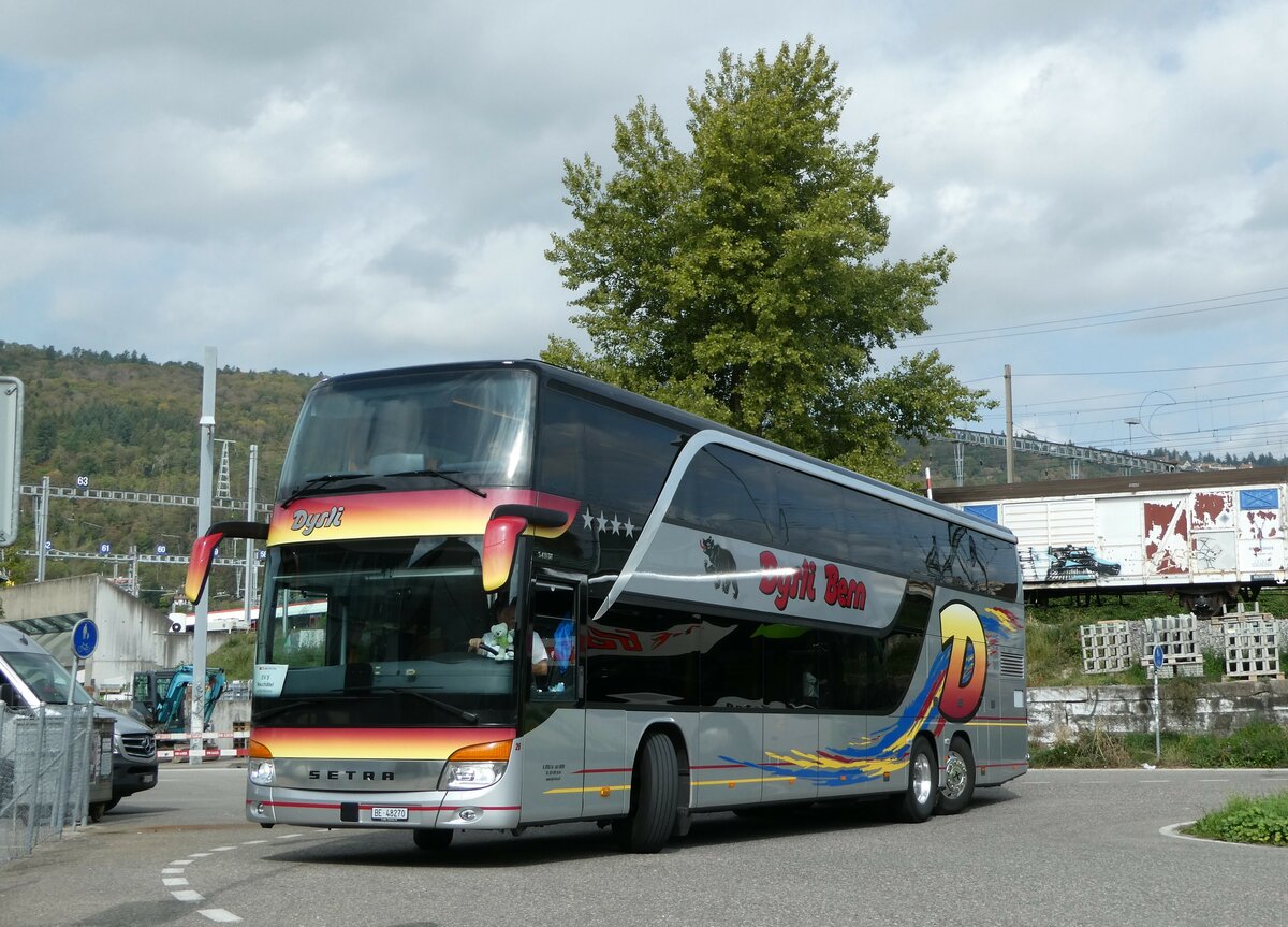 (255'749) - Dysli, Bern - Nr. 26/BE 48'270 - Setra am 30. September 2023 in Biel, Car Terminal