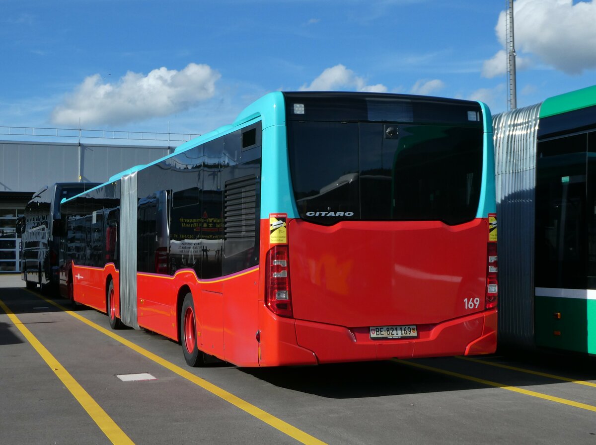 (256'359) - VB Biel - Nr. 169/BE 821'169 - Mercedes am 22. Oktober 2023 in Winterthur, Daimler Buses