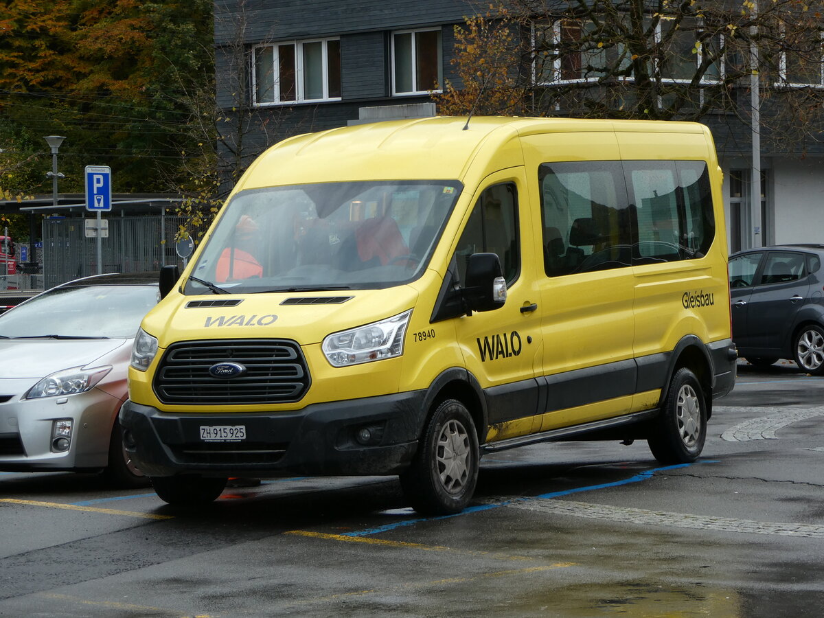 (256'847) - Walo Bertschinger, Dietikon - Nr. 78'940/ZH 915'925 - Ford am 10. November 2023 in Giswil, Coop