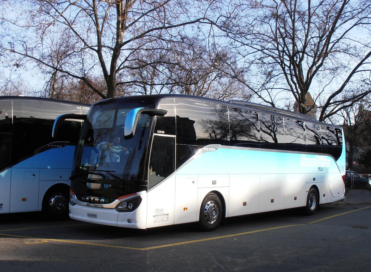 (258'022) - Dhler, Uzwil - SG 465'082 - Setra am 30. Dezember 2023 in Zrich, Sihlquai