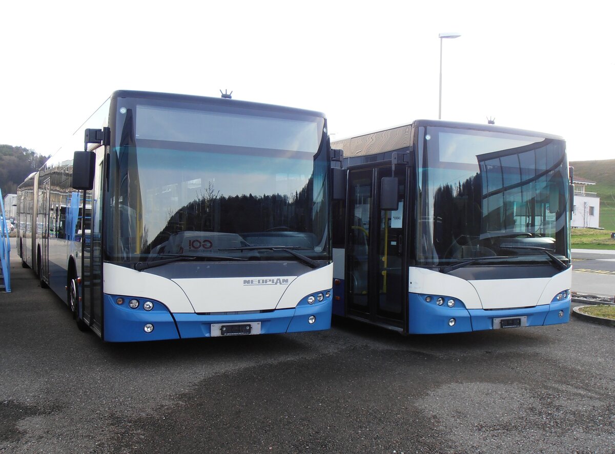 (258'035) - VBZ Zrich - Nr. 562 - Neoplan am 30. Dezember 2023 in Winterthur, Daimler Buses