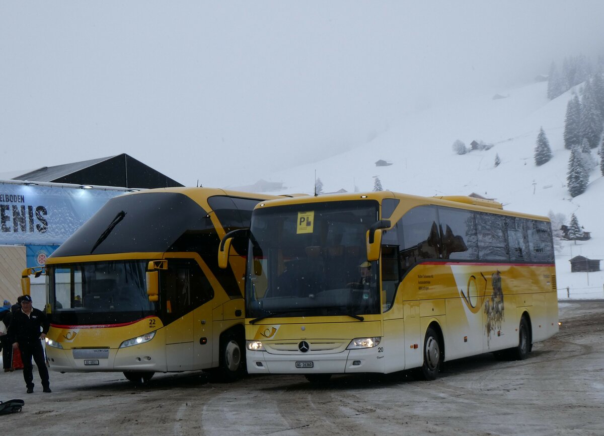 (258'237) - Tschannen, Zofingen - Nr. 20/AG 16'360 - Mercedes am 6. Januar 2024 in Adelboden, Weltcup