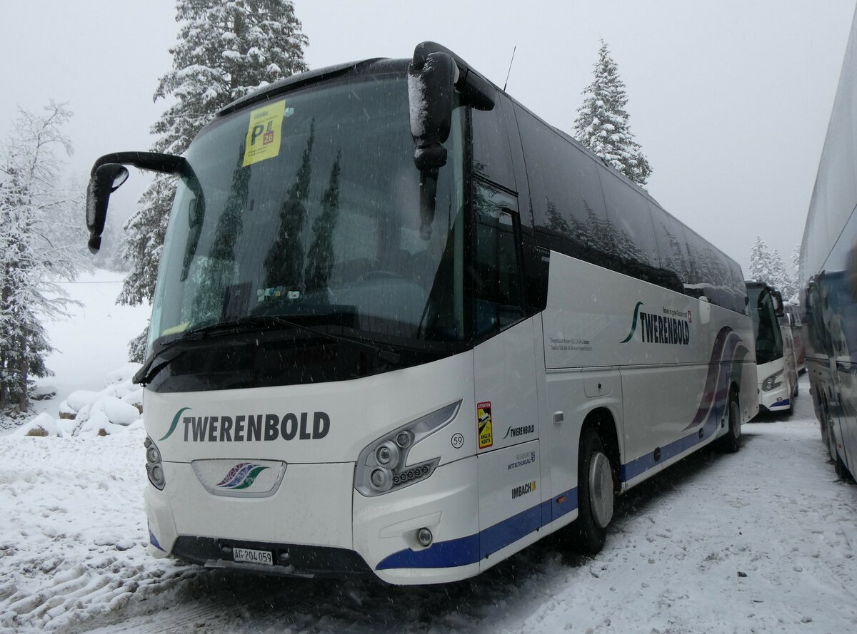 (258'283) - Twerenbold, Baden - Nr. 59/AG 204'059 - VDL am 6. Januar 2024 in Adelboden, Unter dem Birg