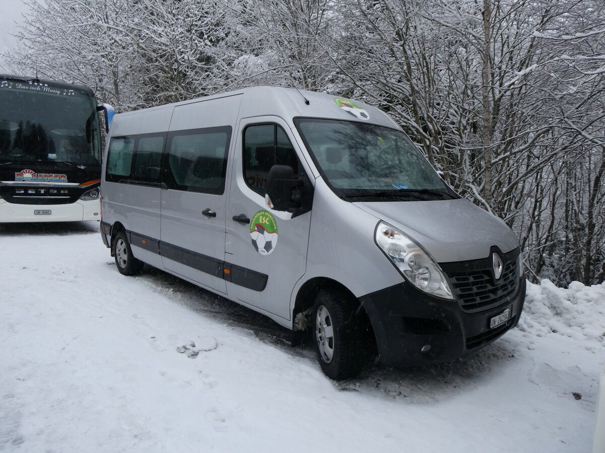 (258'329) - Engelberger Sortclub, Engelberg - OW 24'234 - Renault am 6. Januar 2024 in Adelboden, ASB