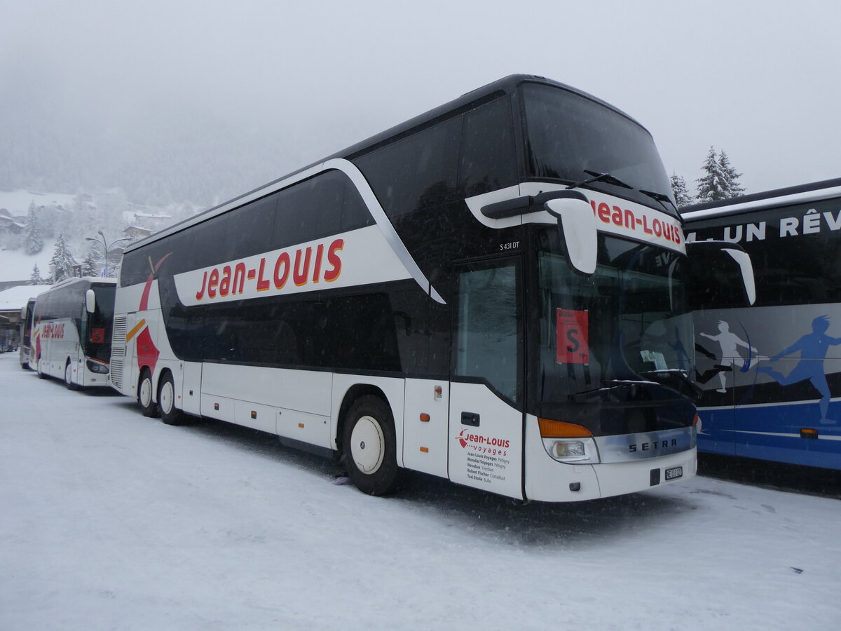 (258'384) - Jean-Louis, Ftigny - NE 133'127 - Setra am 6. Januar 2024 in Adelboden, ASB