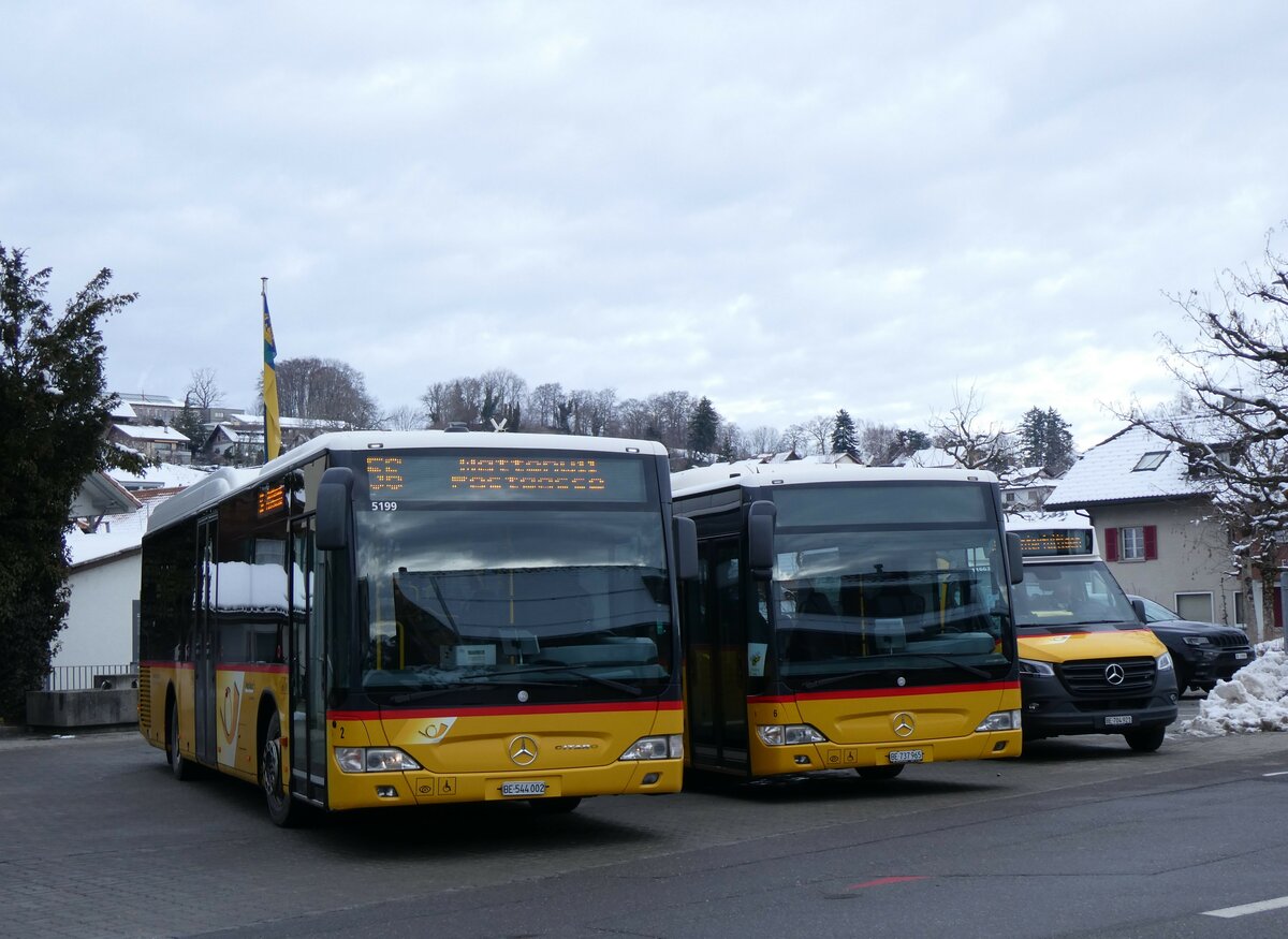 (258'814) - Engeloch, Riggisberg - Nr. 2/BE 544'002/PID 5199 - Mercedes am 22. Januar 2024 in Riggisberg, Post