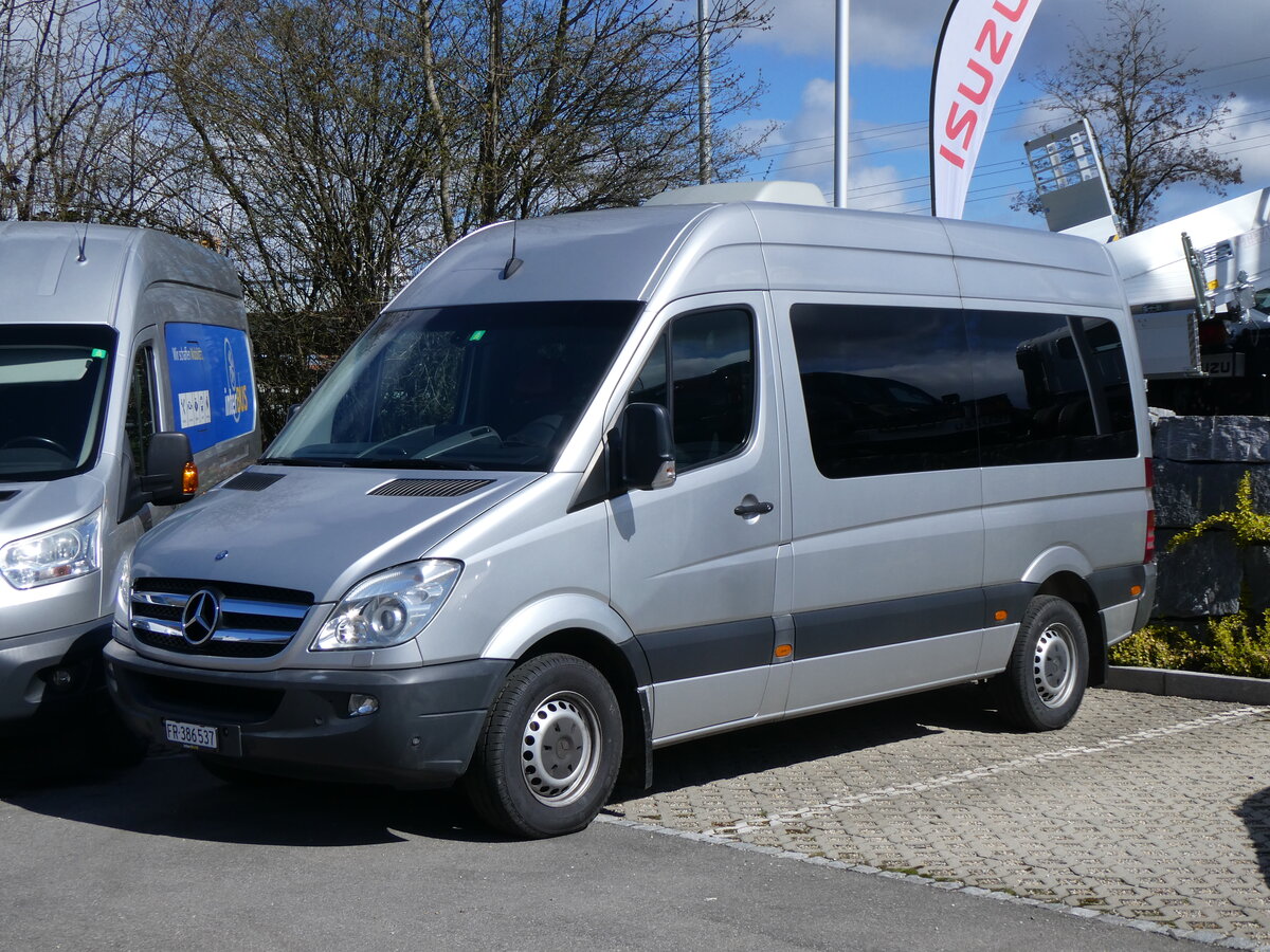 (260'681) - Interbus, Kerzers - FR 386'537 - Mercedes am 24. Mrz 2024 in Kerzers, Interbus