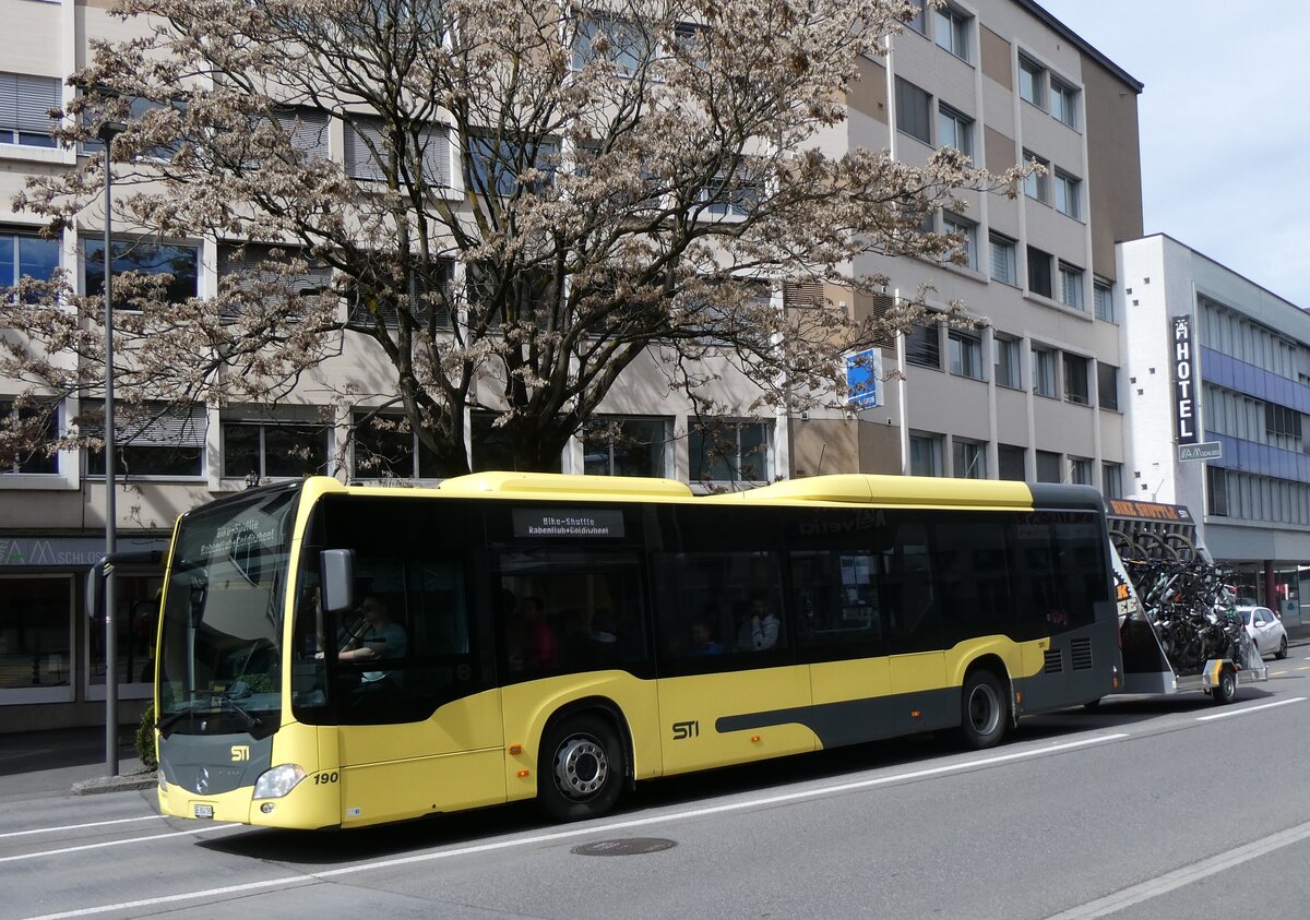 (260'873) - STI Thun - Nr. 190/BE 804'190 - Mercedes am 31. Mrz 2024 in Thun, Berntor