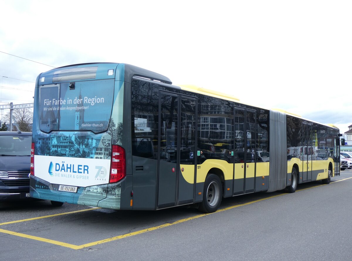 (260'954) - STI Thun - Nr. 163/BE 752'163 - Mercedes am 3. April 2024 in Thun, CarTerminal