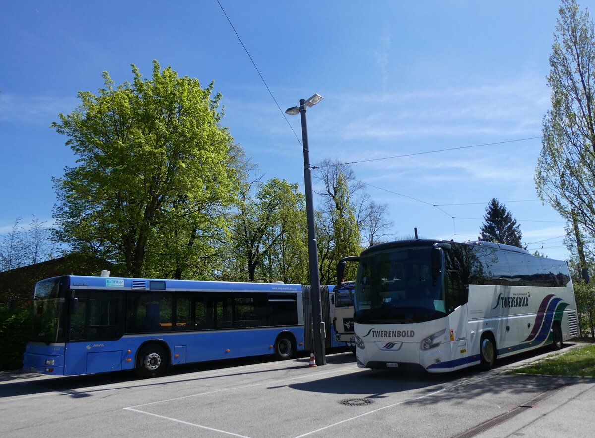 (261'241) - Aus der Schweiz: Twerenbold, Baden - Nr. 41/BE 490'388 - VDL am 13. April 2024 in Mnchen, MVG-Museum