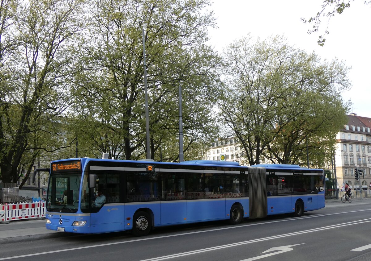 (261'423) - MVG Mnchen - Nr. 5414/M-VG 5414 - Mercedes am 14. April 2024 in Mnchen, Sendlinger Tor