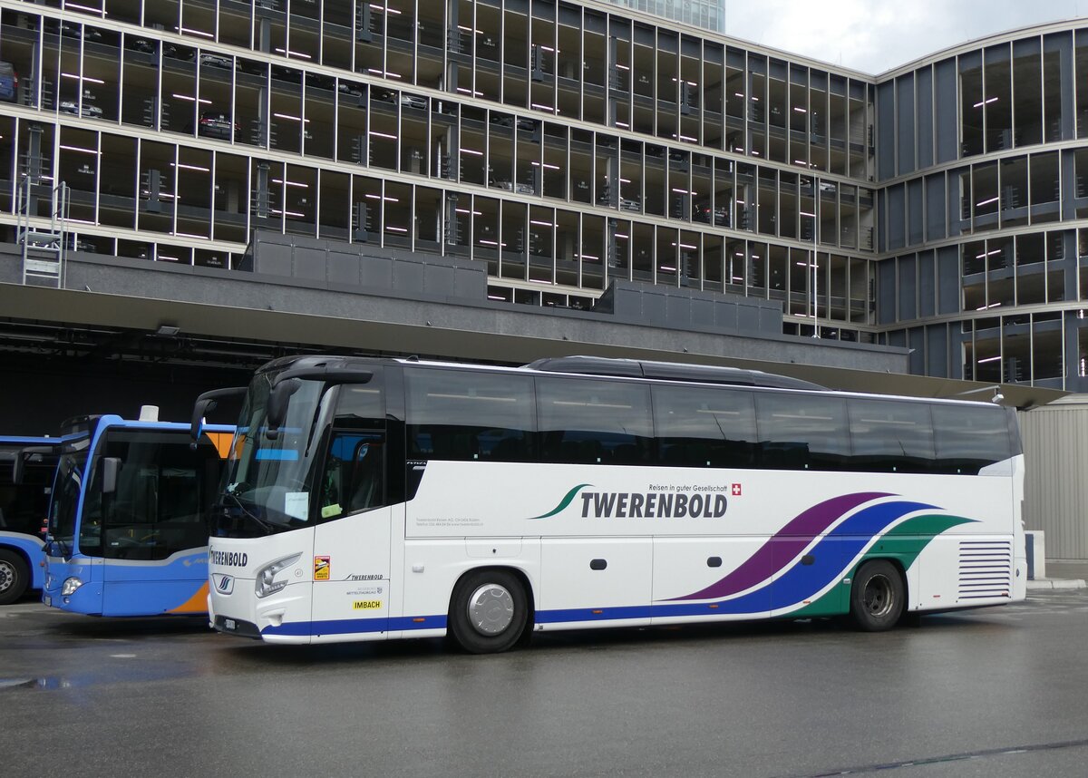 (261'454) - Aus der Schweiz: Twerenbold, Baden - Nr. 41/AG 490'388 - VDL am 15. April 2024 in Moosach, Betriebshof MVG