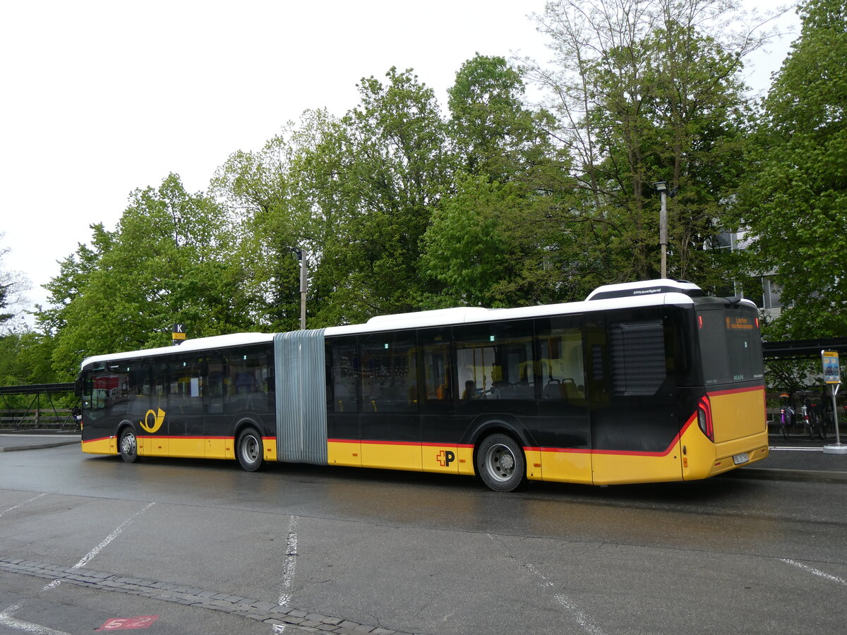 (261'556) - PostAuto Nordschweiz - BL 107'996/PID 12'060 - MAN am 19. April 2024 beim Bahnhof Liestal