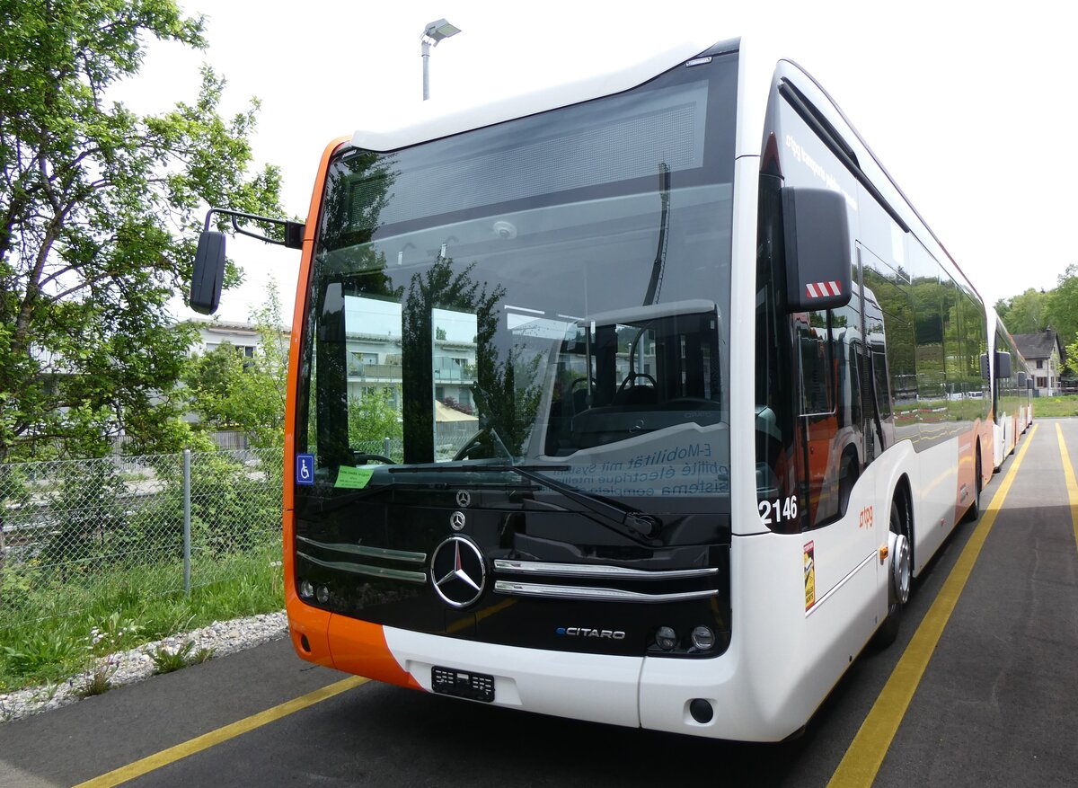 (262'115) - Globe-Limo, Le Lignon - Nr. 2146 - eMercedes am 4. Mai 2024 in Winterthur, Daimler Buses