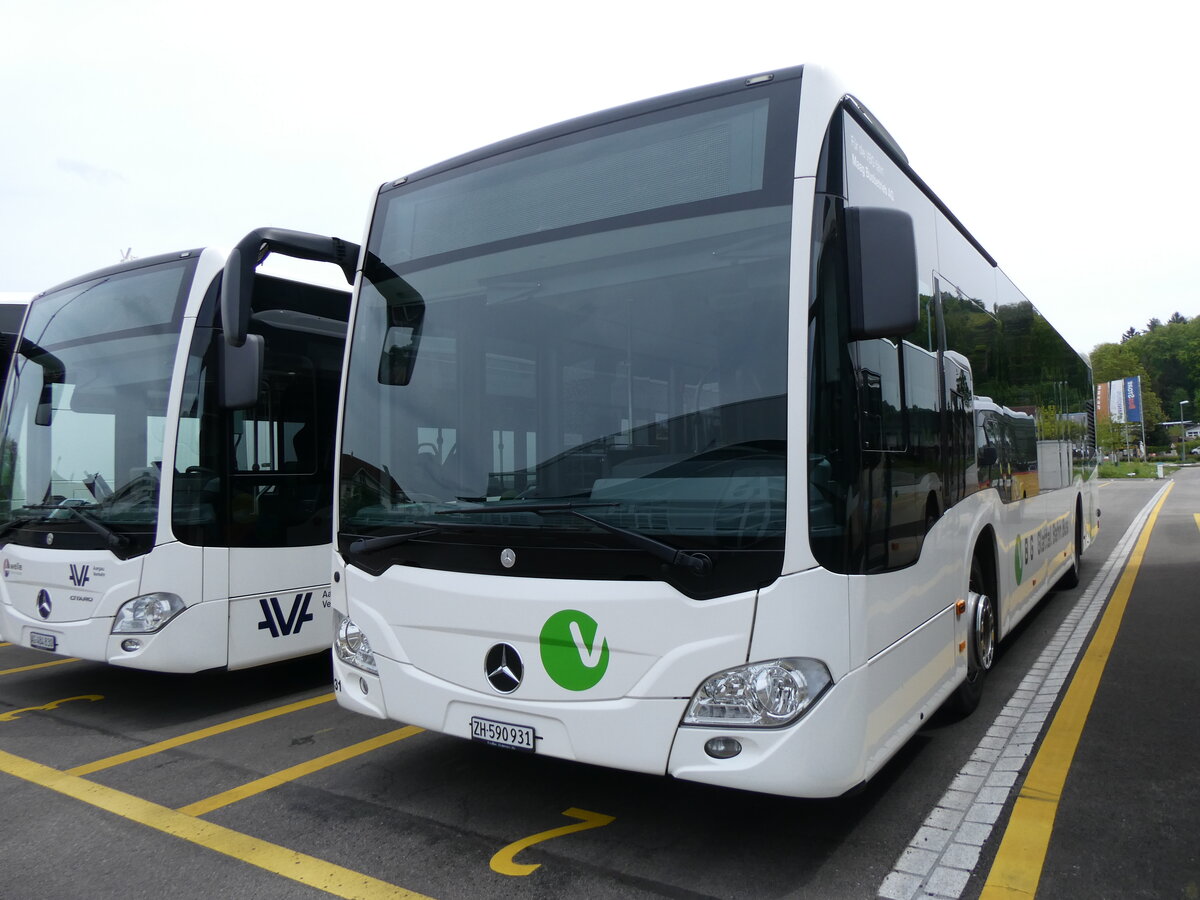 (262'137) - Maag, Kloten - Nr. 31/ZH 590'931 - Mercedes am 4. Mai 2024 in Winterthur, Daimler Buses