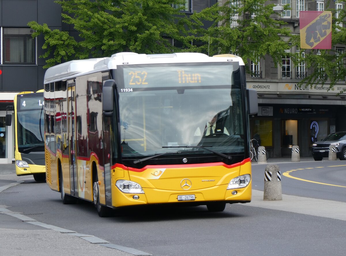 (262'222) - ASK Schangnau - Nr. 3/BE 26'796/PID 11'934 - Mercedes am 9. Mai 2024 beim Bahnhof Thun