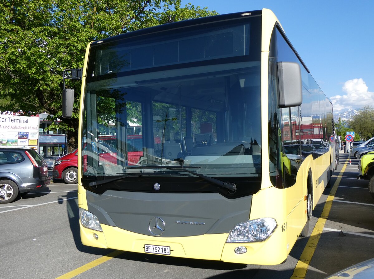 (262'261) - STI Thun - Nr. 182/BE 752'181 - Mercedes am 10. Mai 2024 in Thun, CarTerminal