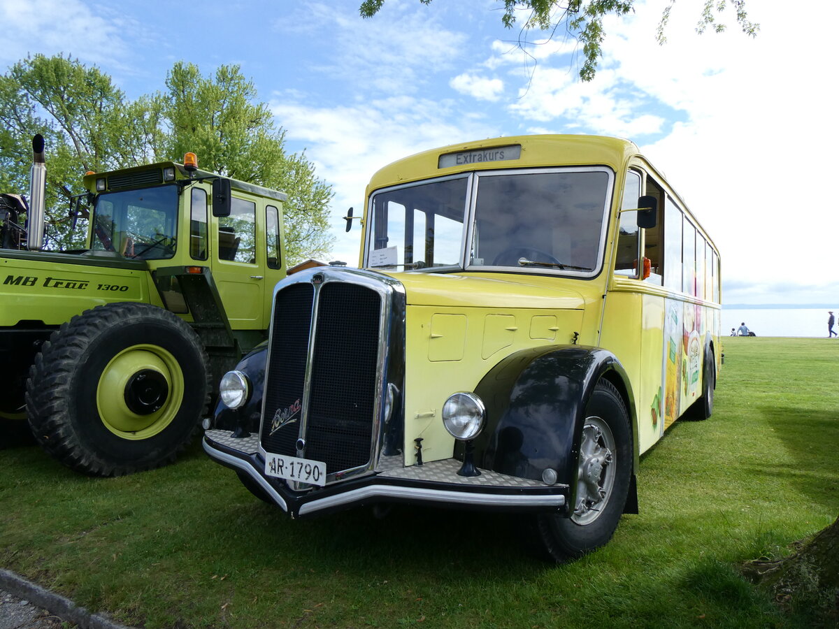 (262'951) - Hugener, Stein - AR 1790 - Berna/Hess (ex Zwicky, Wigoltingen; ex Merk, Amriswil; ex Baubro; ex SOO Olten Nr. 9) am 25. Mai 2024 in Arbon, Arbon Classics