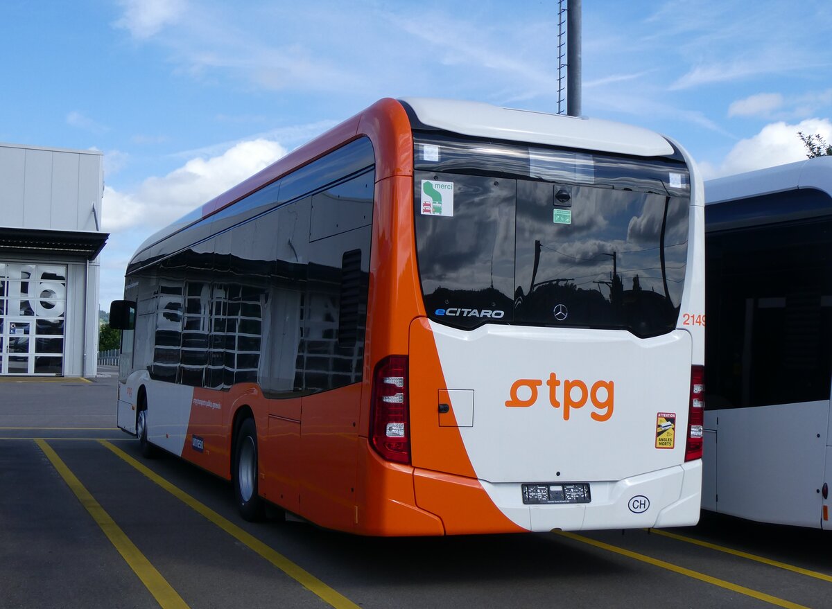 (263'703) - Globe-Limo, Le Lignon - Nr. 2149 - eMercedes am 16. Juni 2024 in Winterthur, Daimler Buses