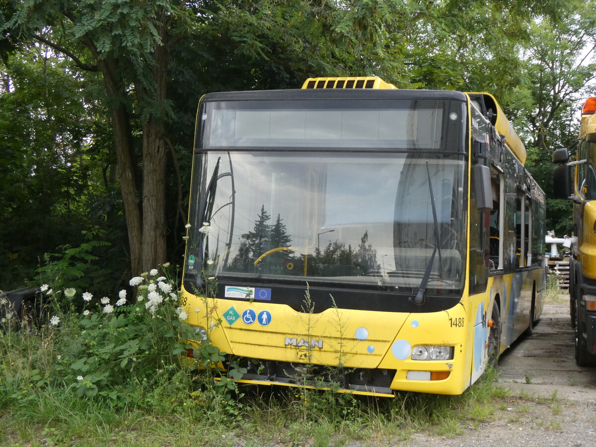 (264'637) - ??? - Nr. 1488 - MAN am 10. Juli 2024 in Leipzig, Diezmannstrasse