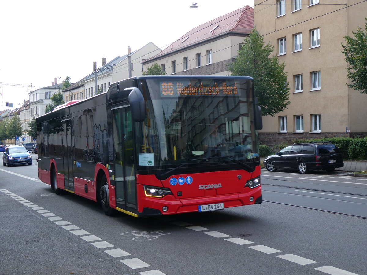 (264'659) - VarioBus, Leipzig - L-BV 144 - Scania am 11. Juli 2024 in Leipzig, Wahren