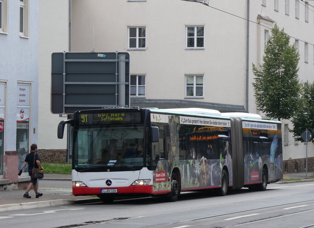 (264'668) - Auto-Webel, Delitzsch - L-BV 126 - Mercedes am 11. Juli 2024 in Leipzig, Wahren