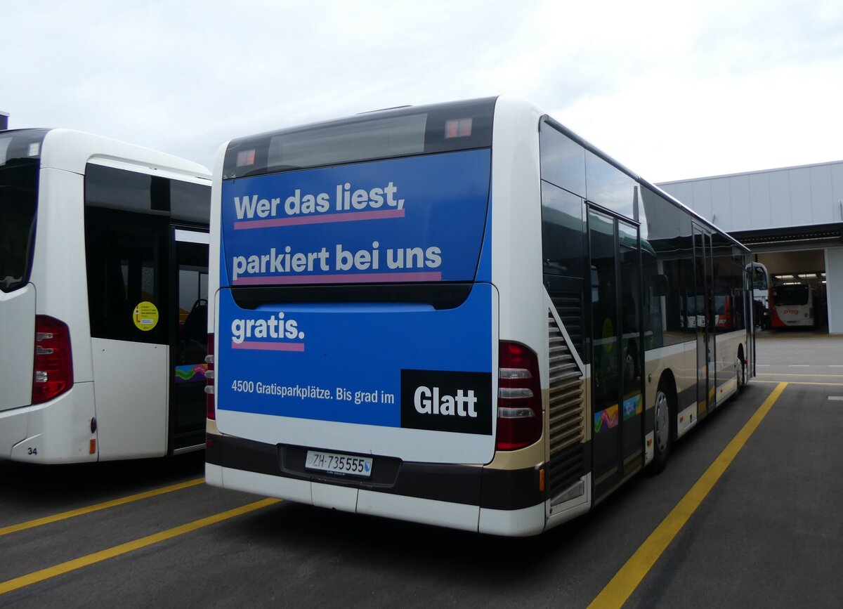 (264'828) - AZZK Zollikon - Nr. 55/ZH 735'555 - Mercedes am 17. Juli 2024 in Winterthur, Daimler Buses