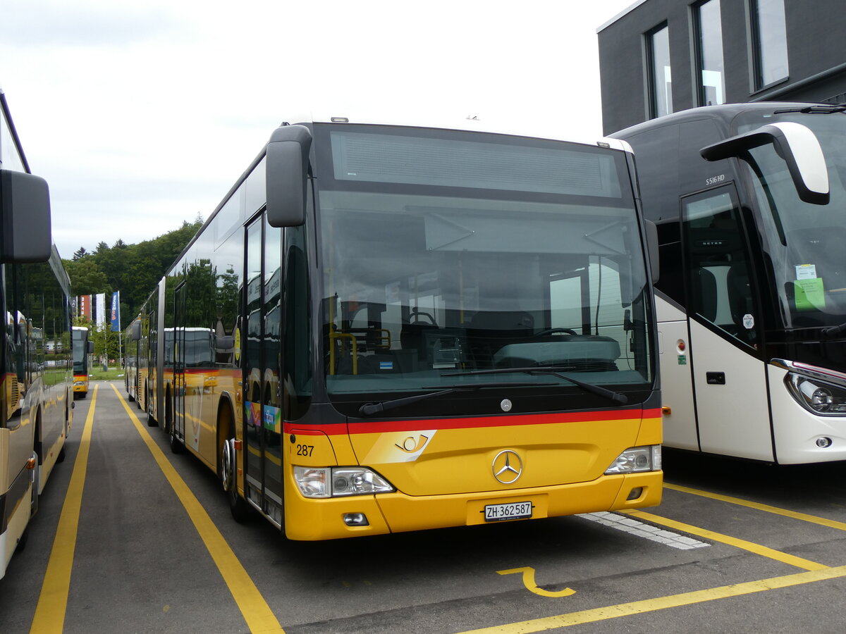 (264'833) - Moser, Flaach - Nr. 287/ZH 362'587/PID 5562 - Mercedes am 17. Juli 2024 in Winterthur, Daimler Buses