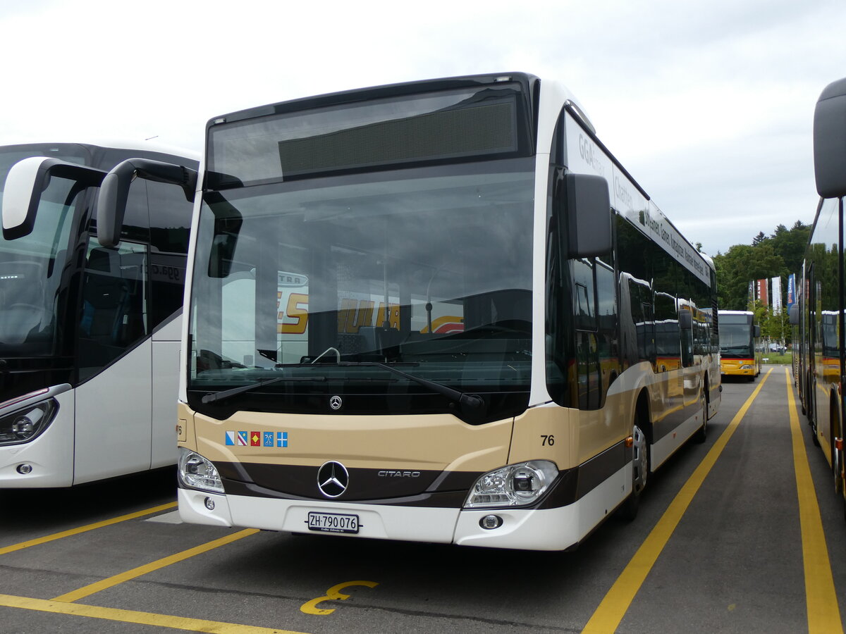 (264'834) - AZZK Zollikon - Nr. 76/ZH 790'076 - Mercedes am 17. Juli 2024 in Winterthur, Daimler Buses