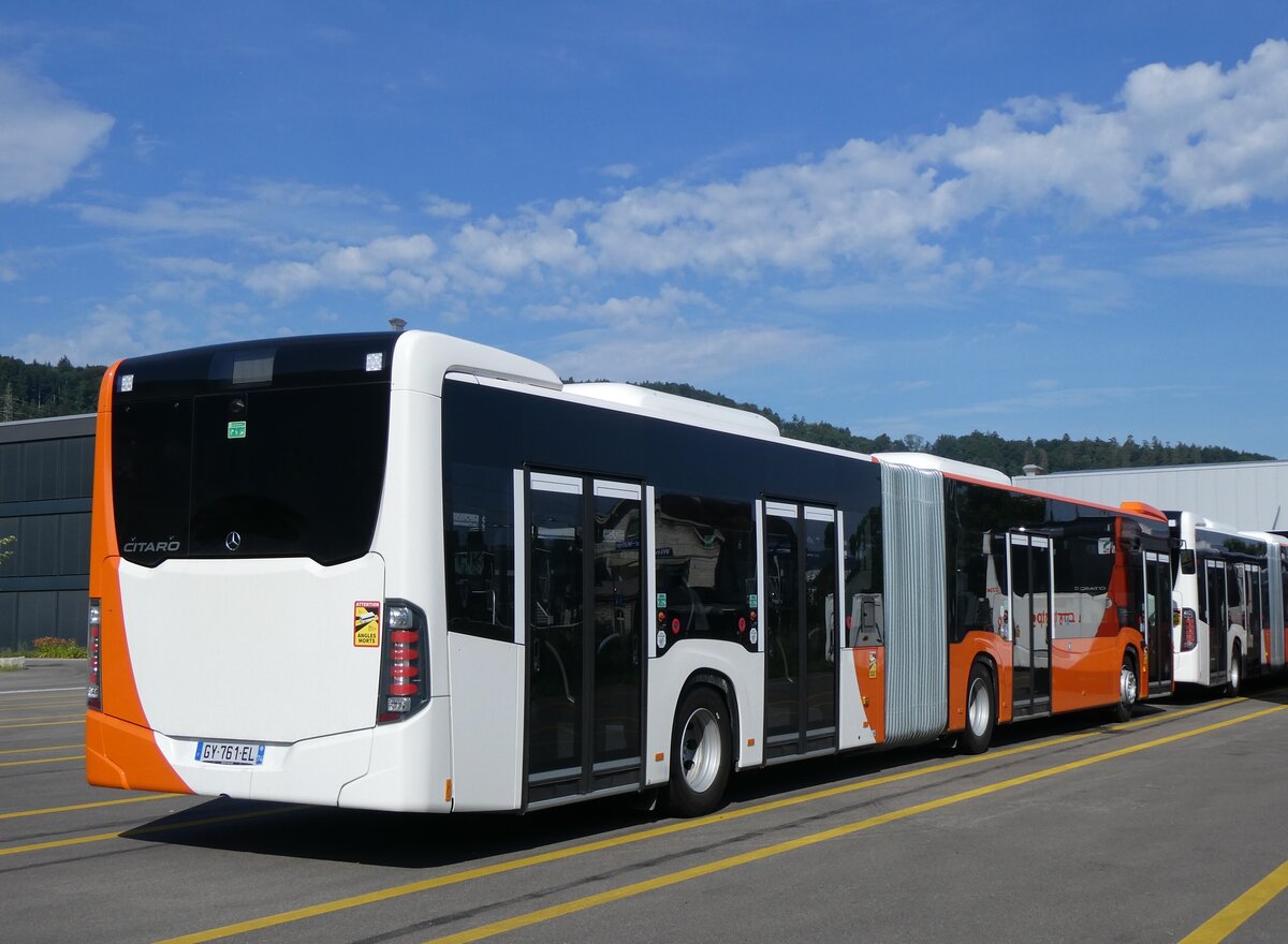 (265'030) - Aus Frankreich: Gem'Bus, St-Julien-en-Genevois - GY 761 EL - Mercedes am 27. Juli 2024 in Winterthur, Daimler Buses