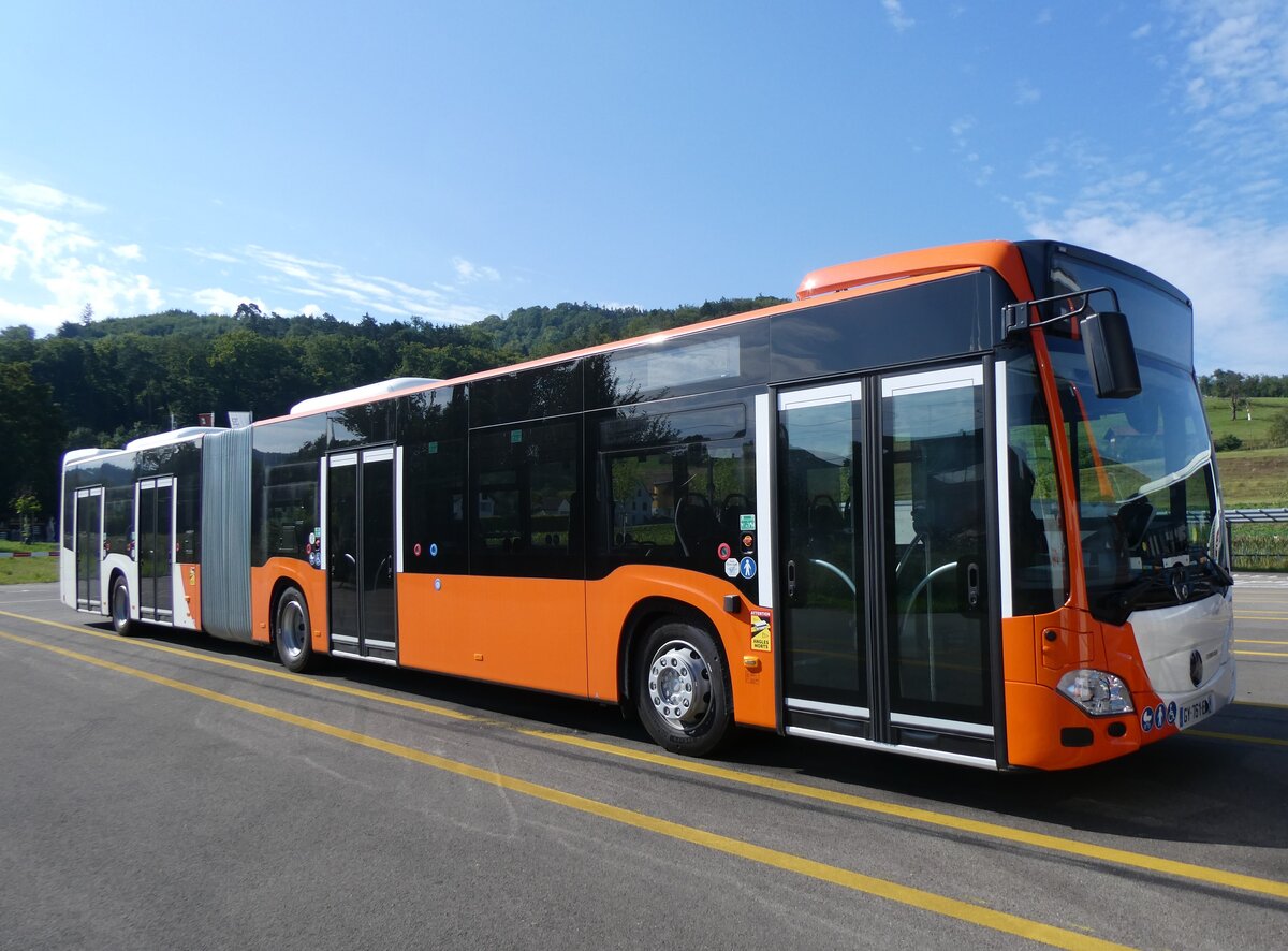 (265'031) - Aus Frankreich: Gem'Bus, St-Julien-en-Genevois - GY 761 EL - Mercedes am 27. Juli 2024 in Winterthur, Daimler Buses