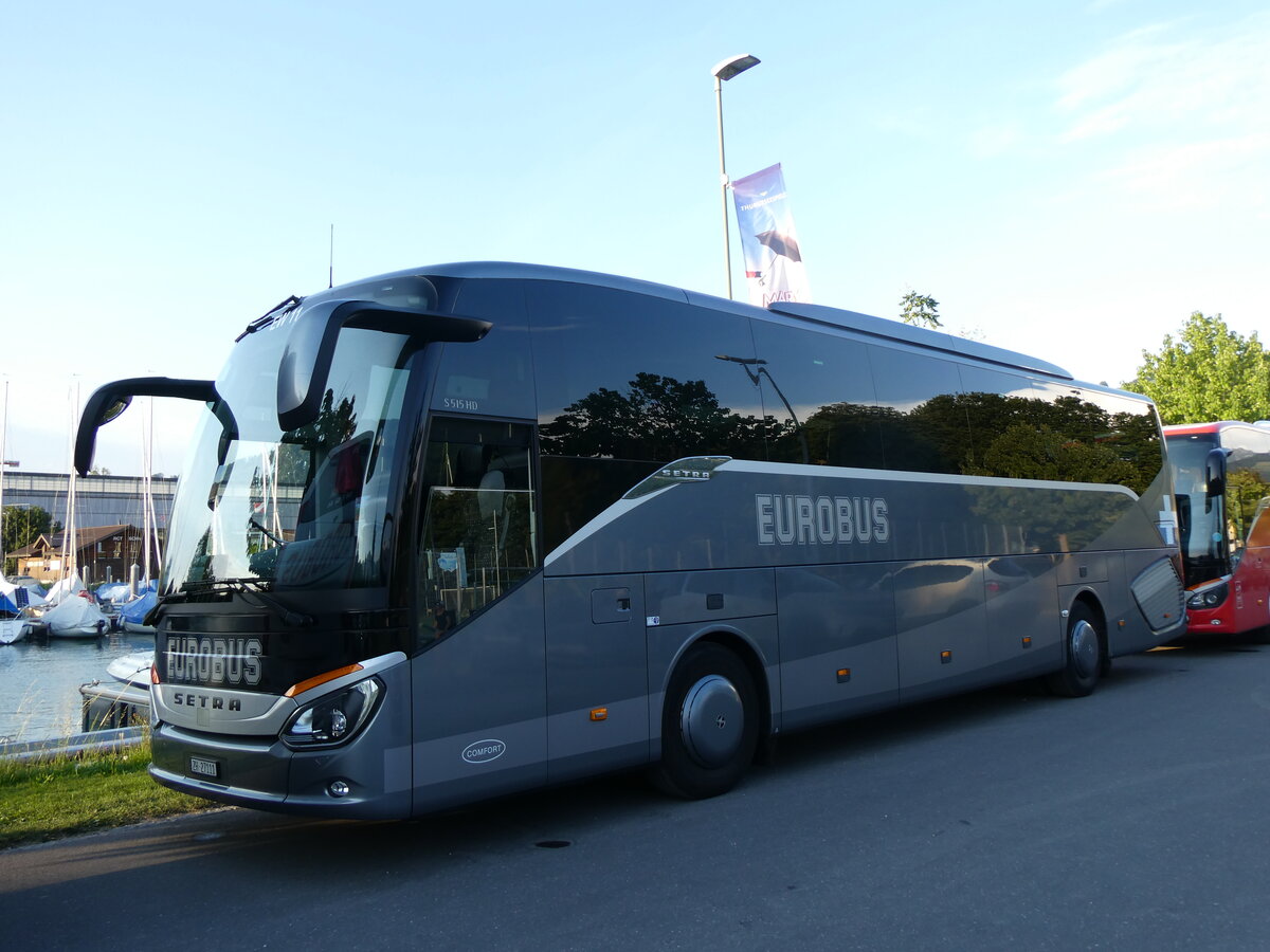 (265'077) - Welti-Furrer, Bassersdorf - Nr. 11/ZH 27'111 - Setra am 27. Juli 2024 in Thun, Strandbad