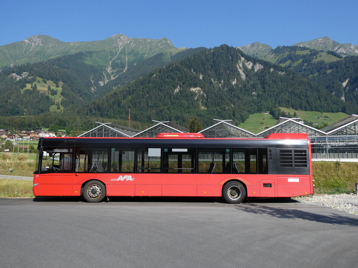 (265'316) - AFA Adelboden - Nr. 91/BE 26'704 - Solaris am 31. Juli 2024 in Frutigen, Garage