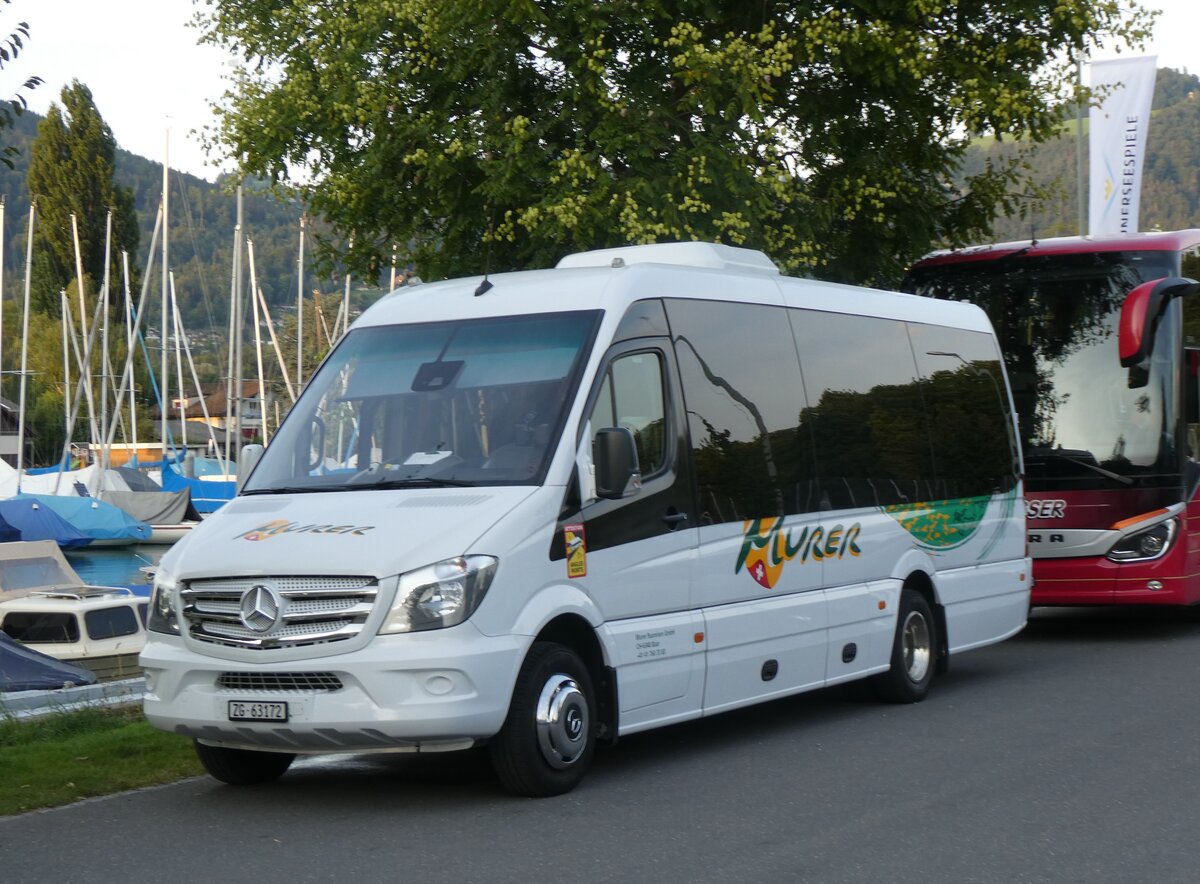 (265'459) - Murer, Baar - ZG 63'172 - Mercedes am 7. August 2024 in Thun, Strandbad