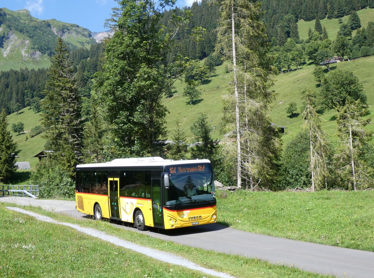 (265'595) - Flck, Brienz - Nr. 29/BE 868'729/PID 11'831 - Iveco am 13. August 2024 in Rosenlaui, Broch