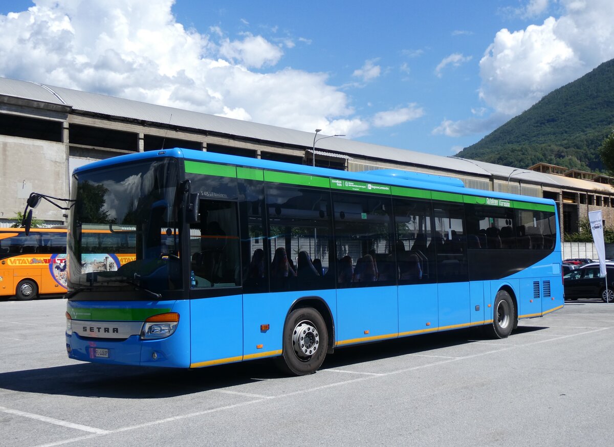 (266'064) - Autolinee Varesine, Varese - Nr. 169/FL-446 XP - Setra am 20. August 2024 beim Bahnhof Domodossola