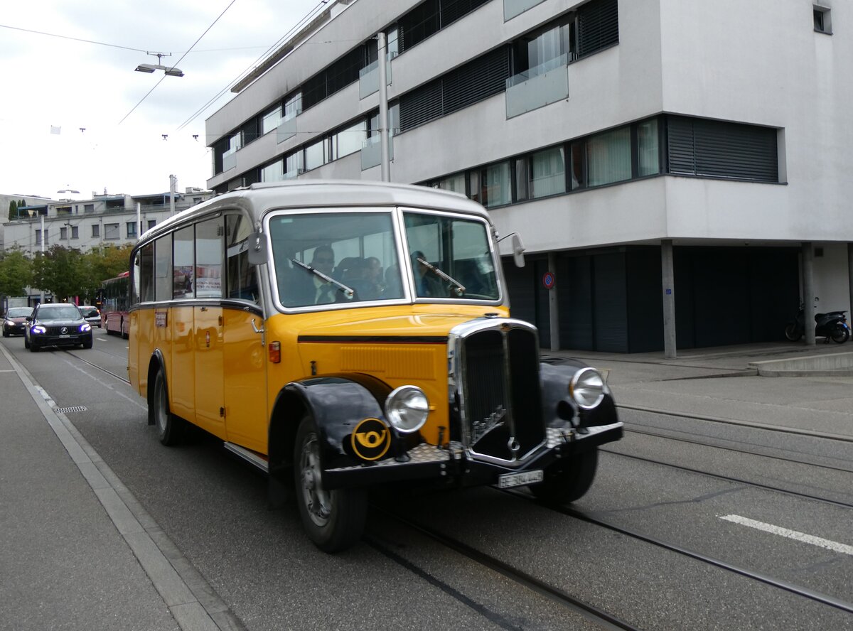 (267'018) - Museum fr Kommunikation, Bern - BE 384'448 - Berna/Hess (ex P 22'026; ex P 1655) am 14. September 2024 in Bern, Bachmtteli