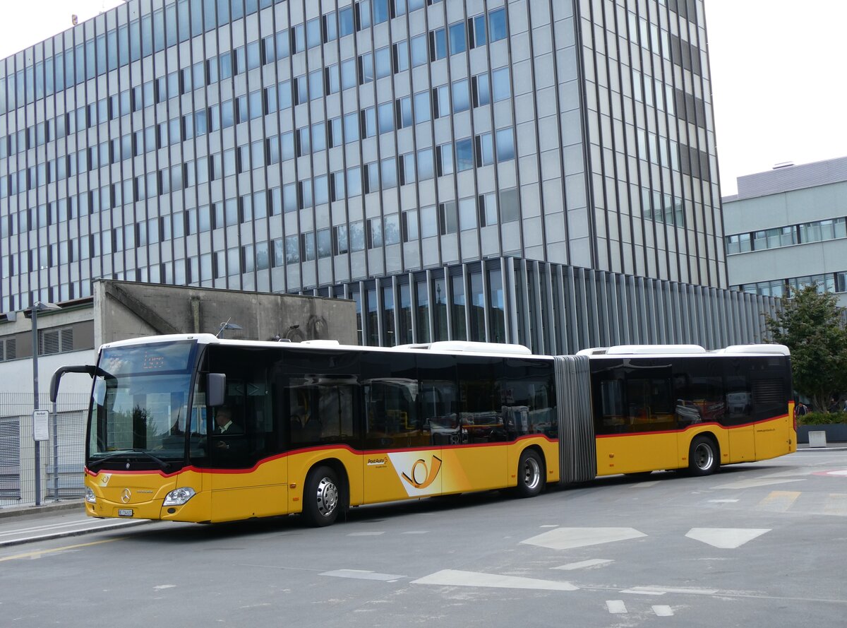 (267'045) - PostAuto Bern - Nr. 10'686/BE 734'631/PID 10'686 - Mercedes (ex Nr. 631) am 14. September 2024 in Bern, Postautostation 