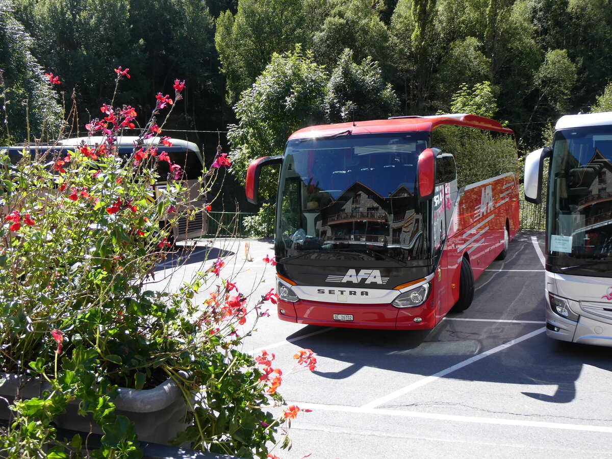 (267'102) - Aus der Schweiz: AFA Adelboden - Nr. 15/BE 26'702 - Setra am 17. September 2024 in Os de Civis