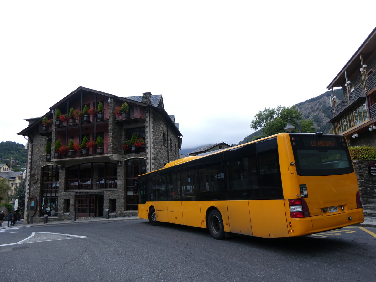 (267'197) - Coopalsa, Andorra la Vella - M6252 - MAN am 18. September 2024 in Ordino, Portal del Riu