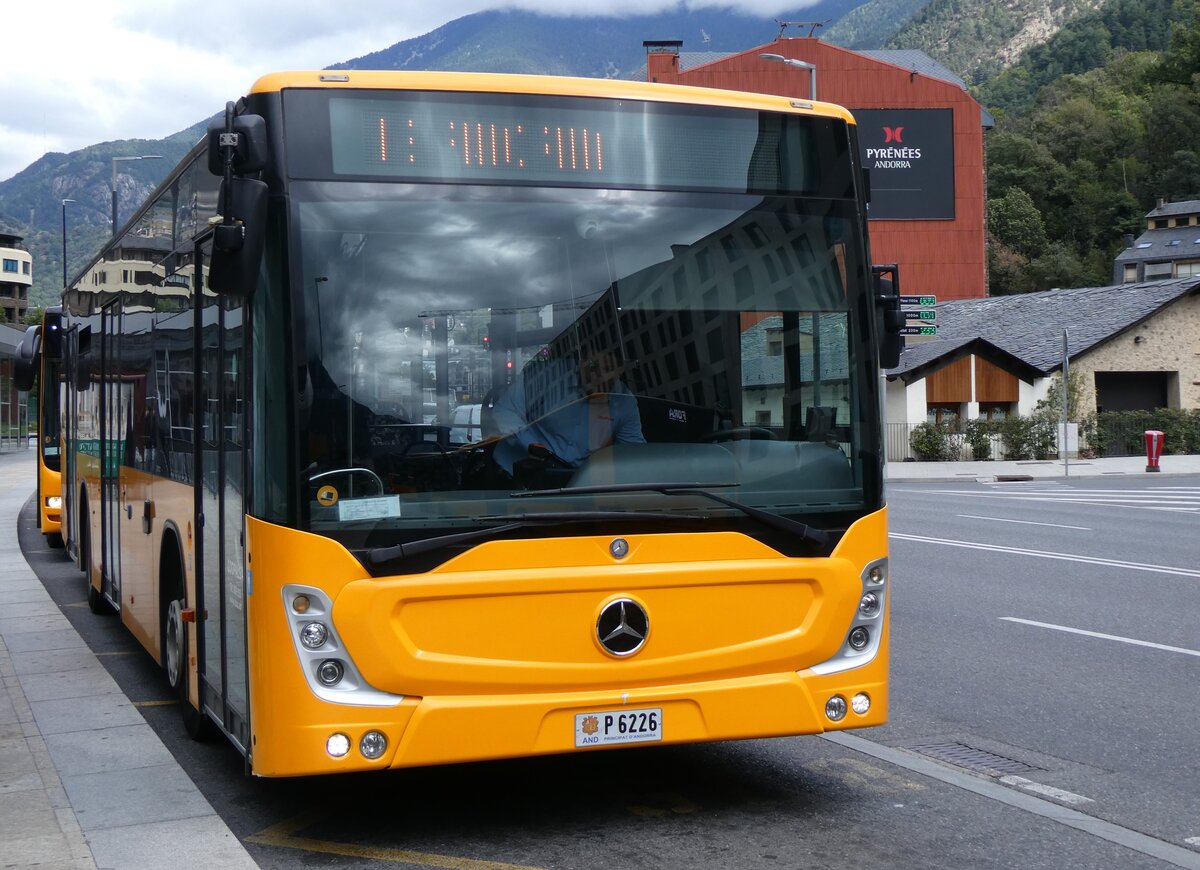 (267'212) - Coopalsa, Andorra la Vella - P6226 - Mercedes am 18. September 2024 in Andorra la Vella, Estaci Nacional Autobusos