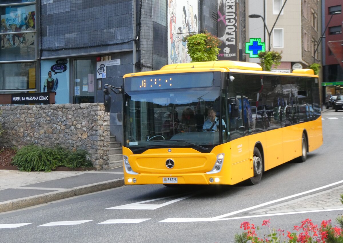 (267'258) - Coopalsa, Andorra la Vella - P6226 - Mercedes am 18. September 2024 in La Massana, Centre de la Vila