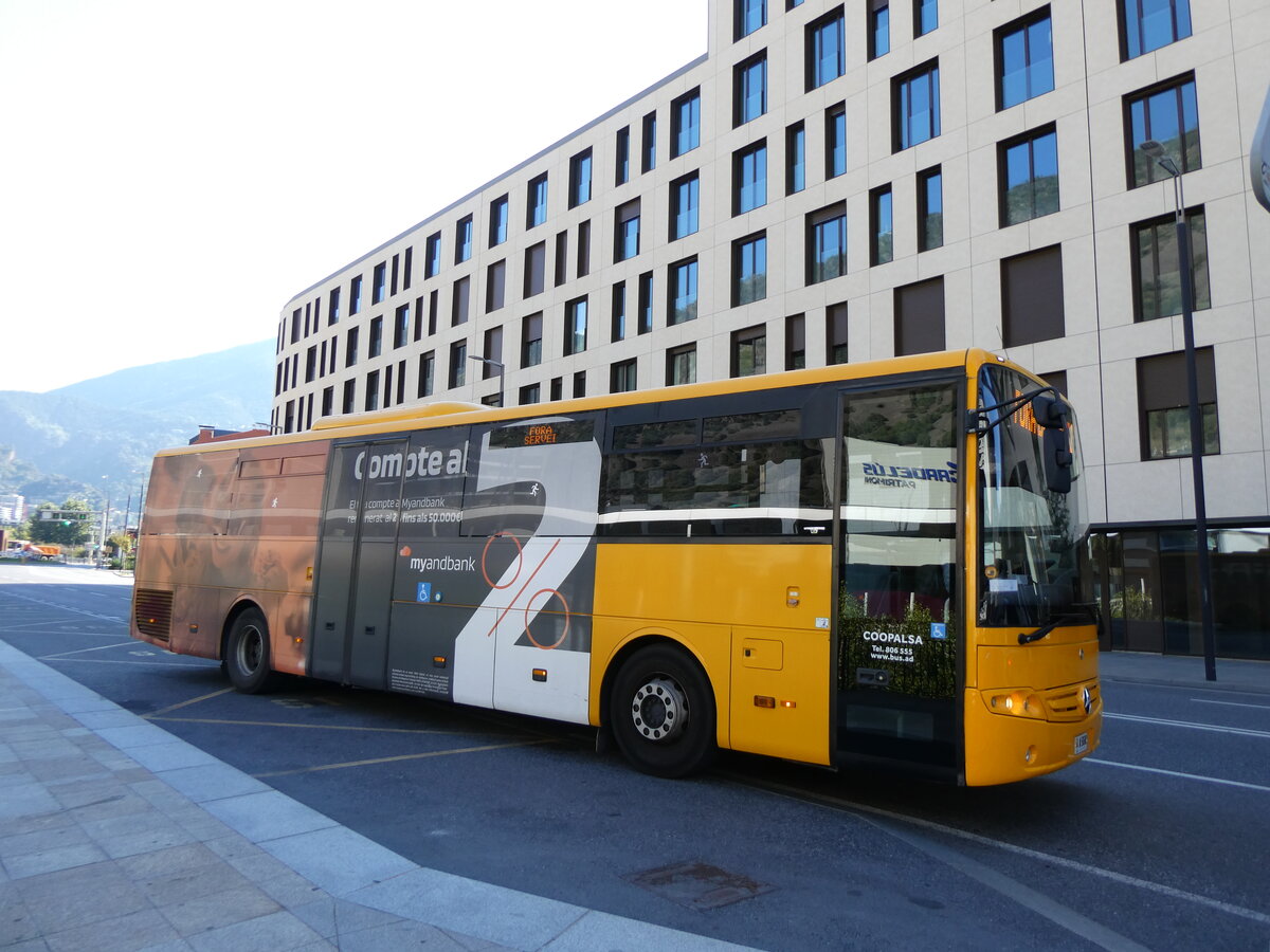 (267'269) - Coopalsa, Andorra la Vella - N5068 - Mercedes am 19. September 2024 in Andorra la Vella, Estaci Nacional Autobusos