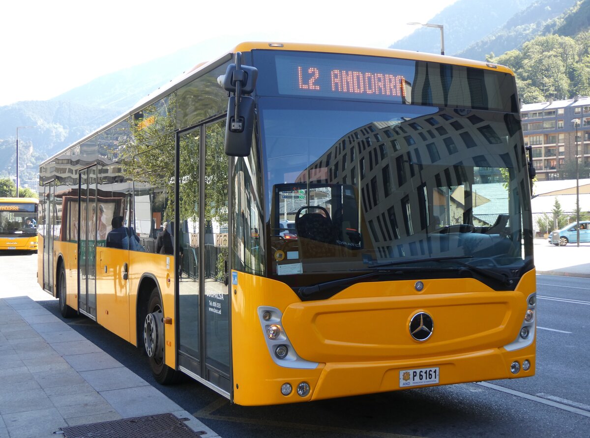 (267'278) - Coopalsa, Andorra la Vella - P6161 - Mercedes am 19. September 2024 in Andorra la Vella, Estaci Nacional Autobusos